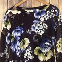 Agnes & Dora NWT  Asymmetrical Tunic Purple Floral WOMENS SIZED SMALL Soft New Photo 4