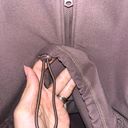 Abercrombie & Fitch Brown/Mauve Half Zip Sweatshirt Photo 2