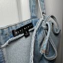 Blue Blush Denim Bustier Top Photo 2