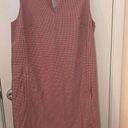 W By Worth  PINK CHECKED SHIFT DRESS WOMENS SIZE 6 Photo 1