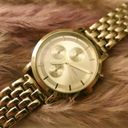 Gold Vintage Quartz‎ Link Watch Photo 2