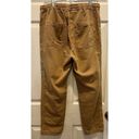 Pilcro  Anthropologie Brown Ultra High Rise Relaxed Pull On Jeans Tie Waist Small Photo 5