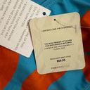 Fabletics  new blue and orange cheeky bathing suit size large Photo 3