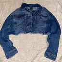 Wild Fable Crop Jean Jacket  Photo 0