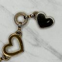 Vintage Heart Toggle Gold Tone Metal Chain Link Belt OS One Size Photo 11