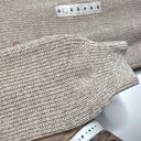 Old Navy NWT  Mock Turtle Neck Heathered Beige Tan Balloon Sleeve Knit Sweater Photo 2