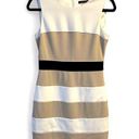 Tommy Hilfiger  Women's Scuba Crepe Colorblock Sheath Dress Photo 0