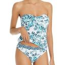 Tommy Bahama New.  blue print swimsuit. MSRP $119.  Size 4 Photo 0