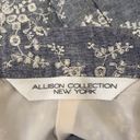 Allison New York faux wrap chambray embroidered skirt Size XS Photo 93