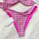 l*space NWT  Camellia Top & Cabana Bitsy Bottom Bikini Set in Electric Pink sz M Photo 6