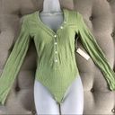 Capulet  Raven Bodysuit Artichoke Rib NWT SAMPLE S Photo 1