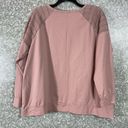 Lane Bryant  Women's Plus Size Pink Smocked Shoulders Sweatshirt - Size 26/28 Photo 5