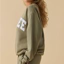 bo + tee  | Oversized Crew Neck Sweatshirt in Soft Olive | S/M Photo 2