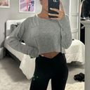 Forever 21 Cropped Long Sleeve Tee Photo 0