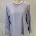 Oscar de la Renta Lavender Fleece Pullover Size M Photo 0