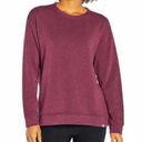 Orvis  Purple Fleece Lined Pullover Crewneck Sweatshirt M Photo 0