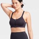 All In Motion  High Support Zipper Front Sports Bra - 34DD Photo 0