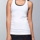 Lululemon  White Swiftly Tech Racerback Tank Size 4 Photo 0