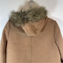 J.Crew  New Chateau Parka Wool Blend Coat Hooded Faux Fur Jacket Size 10 Photo 9