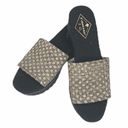 st. john's bay  Woven Sandals, Gold, Black, 8 Photo 0