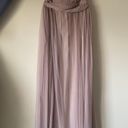 Birdy Grey Christina Convertible Dress - Tulle Sandy Mauve Full Body Textured Padded Photo 4