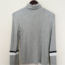 Generation Love  Andrea Color Block Turtleneck Top Long Sleeves Gray NEW Size XS Photo 7