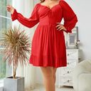 Suzanne Betro Red Corset Dress Photo 0