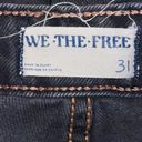 We The Free  / Free People Size 31 Pacifica Jeans High Rise Slim Straight Black Photo 3