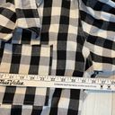 Press Big Bud  Short Sleeve Jumpsuit Size 6XL Gingham Romper Cotton Black White Photo 10