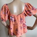 Abound || floral puff sleeve V Neck blouse Photo 1