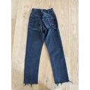 Levi's  - Distressed Ripped Jeans in Black Wash Photo 3