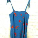 Modcloth  Cherry Bomb Tank Top Womens XS Blue Easy Like a Summer Morning Coquette Photo 10