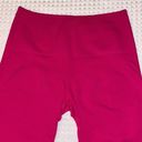 Free People NEW Set!  Crop Tank Top Sports Bra & Legging Hot Barbie Pink Size M/L Photo 10