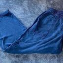 Hilary Radley  Large Made in China Dark Blue Pants‎ With Adjustable Waist Lace Photo 0