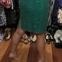 Sean Collection Green Beaded Sequin Gown By  Photo 1