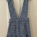 ZARA Textured Pinafore Dress Photo 1