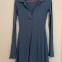 American Eagle AE Long Semi-Bell Sleeve Skater Dress Photo 0