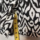 Torrid NWT  Black White Ikat Print Silky Challis Short Elastic Waist Size 4x Photo 8