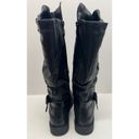 Extreme by Eddie Marc Moto Boots Size 9 Women’s Faux Leather Black NEW Photo 4