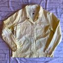 Universal Threads Lemon Yellow Denim Jacket Universal Thread Snap Down Shacket Womens Small  Photo 0