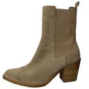 Krass&co Thursday Boot  Soho Heeled Chelsea Boots Women's 8 Sand Tan Suede Classic Photo 0