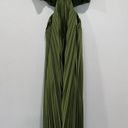 Abercrombie & Fitch The A&F Giselle Pleated Cutout Maxi Dress Photo 6