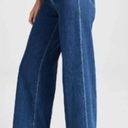 L'Agence  Womens Madden High Rise Wide Leg Denim Jeans Durango Blue Zip Fly 30 Photo 2