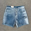 Ariat  Jazmine 5” Silver Gloss Boyfriend Jean Shorts NWT 29R 10043201 Photo 2