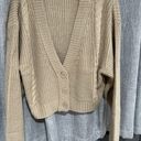 Divided Cropped Cardigan Photo 1