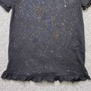 Joe Boxer  Sparkly Bling Black and Silver Pajama Shirt Photo 2