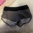 Lululemon Gray 2.5 Speed Up Shorts Photo 1