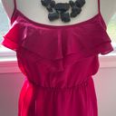 Forever 21 Magenta dress with flutter top Photo 2