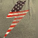 Grayson Threads 🇺🇸 USA lightning bolt cotton tshirt sz L/XL Photo 2