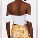 STAUD Revolve* Bouvier Crop Top in White, Size S New w/Tag Retail $245 SOLD OUT! Photo 8